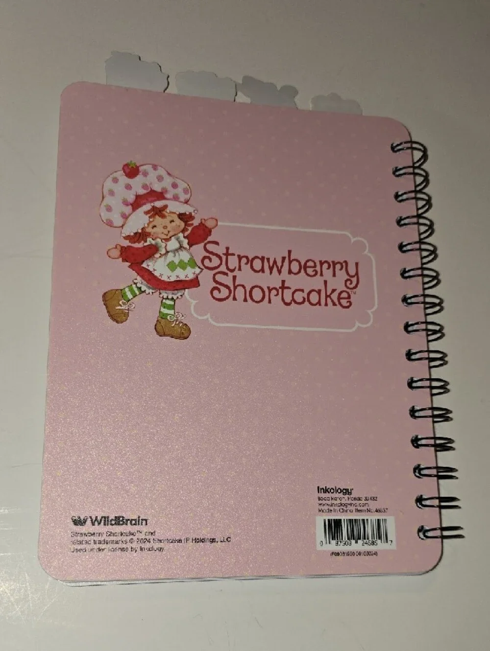 Strawberry Shortcake Spiral Notebook